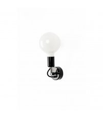 Kinkiet Loft Metal Compact z kablem w oplocie - różne kolory