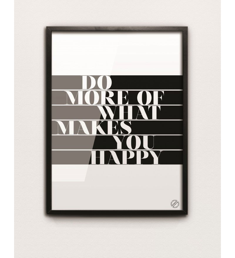 Plakat DO MORE MM House Design - r&oacute;żne rozmiary