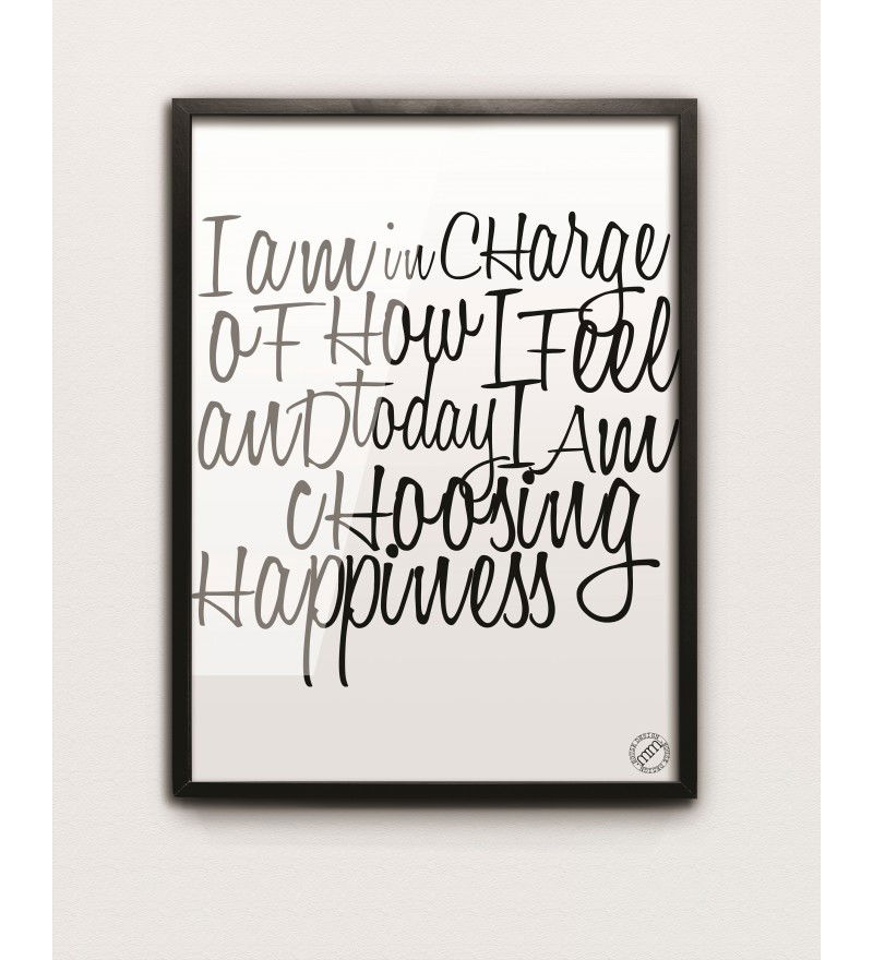 Plakat IN_CHARGE MM House Design - r&oacute;żne rozmiary