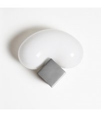 Kinkiet Beluga ENOstudio - srebrny