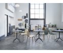 Lustro FRAMED Muuto szare + przezroczyste szkło - 2 wielkości