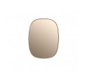 Lustro FRAMED Muuto bladoróżowe + bladoróżowe szkło - 2 wielkości
