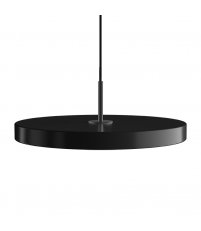 Lampa Asteria black / black top UMAGE - czarna / czarny dekor