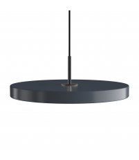 Lampa Asteria anthracite / black top UMAGE - antracytowa szarość / czarny dekor
