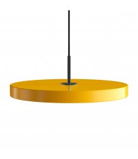 Lampa Asteria saffron / black top UMAGE - szafranowy ż&oacute;łty / czarny dekor