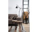 Stolik kawowy z drzewa tekowego Treetop Zuiver