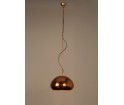Miedziana lampa wisząca Hammered Oval Zuiver