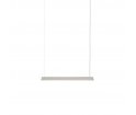 Lampa wisząca Linear Pendant Lamp Muuto - 87,2 cm, szara
