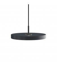 Lampa Asteria mini anthracite/black top UMAGE - antracytowa / czarny dekor