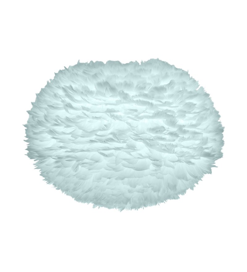 Lampa z pi&oacute;r Eos Large Light Blue UMAGE - błękitny