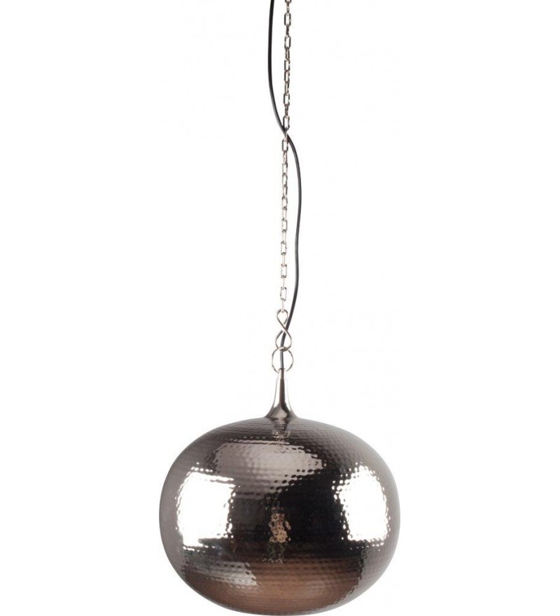 Lampa wisząca Hammered Round Zuiver - nikiel
