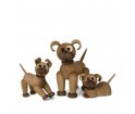 Dekoracja drewniana Piesek Woody Puppy Spring Copenhagen