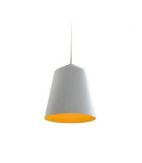OUTLET Lampa wisząca Circus M Innermost - biała / złote wnętrze