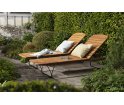 Poduszka na leżak ogrodowy MOLO Cushion Sunbed HOUE - ciemnoszara, na zewnątrz