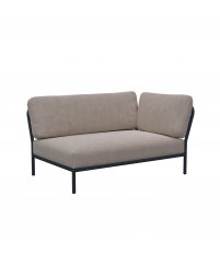 Sofa modułowa ogrodowa prawa Level HOUE - Ash / Sunbrella, na zewnątrz