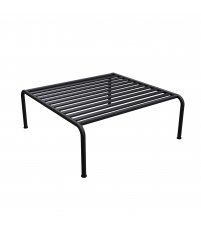 Stolik kawowy AVON HOUE - czarny, na zewnątrz