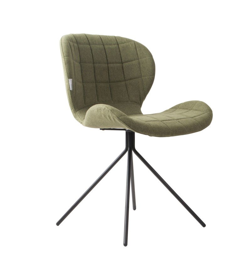 Krzesło OMG zielone Zuiver