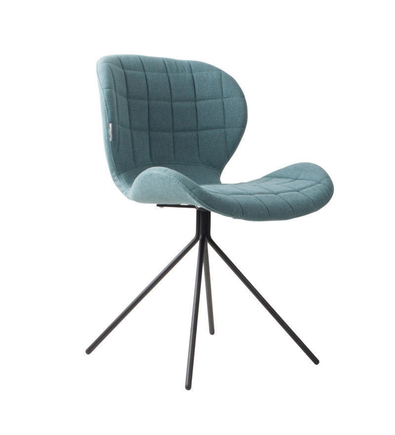 Fotel OMG niebieski Zuiver