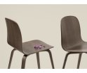 Krzesło drewniane VISU Wide Chair Muuto - różne kolory