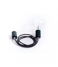 Lampa Loft Metal Line Kolorowe Kable - szlachetny antracyt