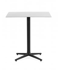 Stolik kawowy ALLEZ 4L Normann Copenhagen - na 4 nogach, blat ze stali nierdzewnej 70x70cm, na zewnątrz