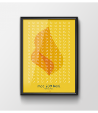 Plakat 'Moc 200 koni' - różne wielkości