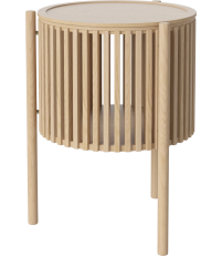 Stolik nocny Story Bolia - bielony dąb olejowany