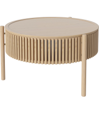 Stolik kawowy Story Bolia - bielony dąb olejowany