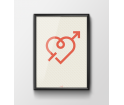 Plakat 'Love' - różne wielkości