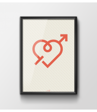 Plakat 'Love' - różne wielkości