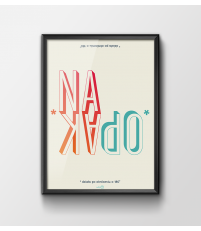 Plakat 'Na opak' - różne wielkości
