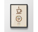 Plakat 'Coffee break' - różne wielkości