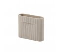 Wazon Ridge Muuto - wysokość 16,5 cm, beige