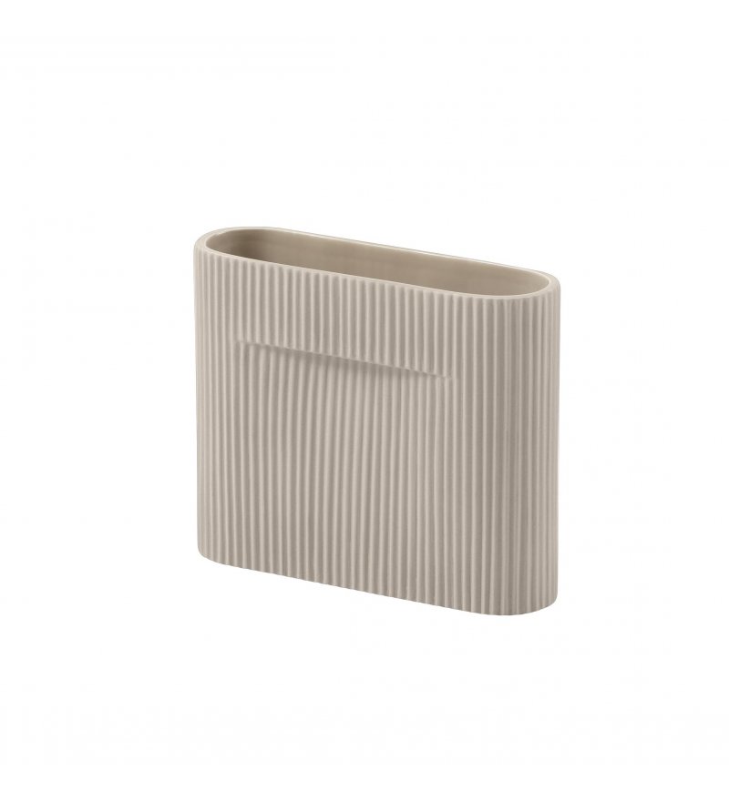 Wazon Ridge Muuto - wysokość 16,5 cm, beige
