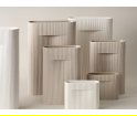 Wazon Ridge Muuto - wysokość 16,5 cm, beige