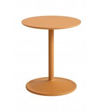 Stolik Soft Side Table - Ø41 cm H48 cm, pomarańczowy