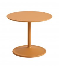 Stolik Soft Side Table - Ø48 cm H40 cm, pomarańczowy