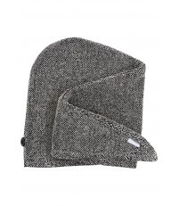 Turban kąpielowy KIVI Lapuan Kankurit -  65 x 30 cm, czarno-lniany