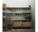 Panel modułowy ścienny String Furniture- system String®, rozmiar 75/30cm, różne kolory, zestaw 2 szt.