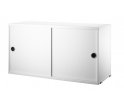 Szafka modułowa z przesuwnymi drzwiami String Furniture- system String®, rozm. 78/42/30, różne kolory