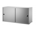 Szafka modułowa z przesuwnymi drzwiami String Furniture- system String®, rozm. 78/42/30, różne kolory