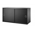 Szafka modułowa z przesuwnymi drzwiami String Furniture- system String®, rozm. 78/42/30, różne kolory