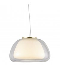 Lampa wisząca Jelly Nordlux - biało-transparentna
