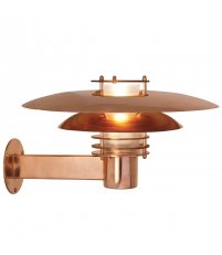 Kinkiet Phoenix Nordlux - miedziany, na zewnątrz