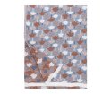 Pled wełniano-lniany TULPPAANI Lapuan Kankurit -  130 x  180 cm, cinnamon-blue