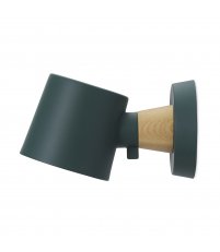 Kinkiet RISE Normann Copenhagen - ciemnozielony, montaż bezpośredni