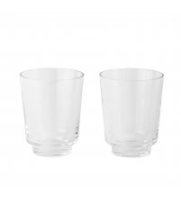 Szklanki wysokie Raise Muuto - transparentne szkło, 300ml, zestaw 2 szt.