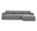 Sofa modułowa 3-osobowa Connect Soft Muuto - konfiguracja 2, tkanina Re-wool 128