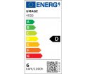 Żarówka dekoracyjna E27 6W Idea LED A+ średnica 60 mm UMAGE