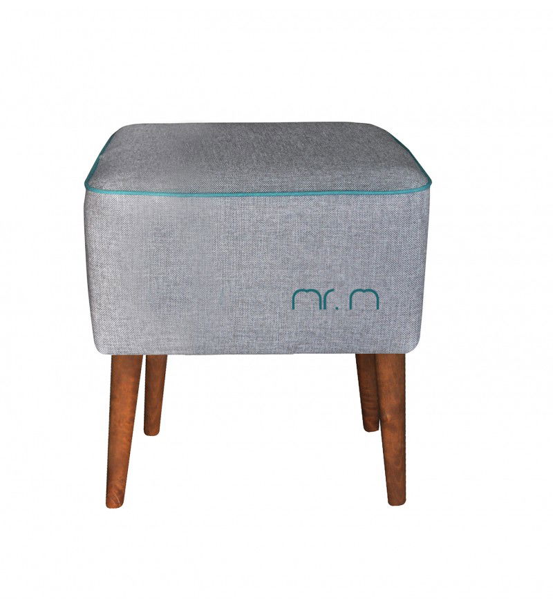 Pufa Mr. M od Monkey Machine - kolor szary